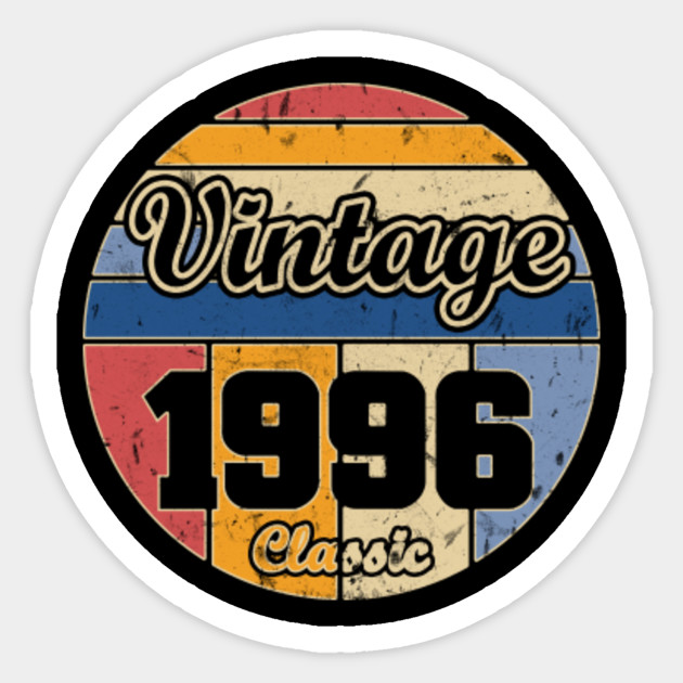 22th Birthday Classic Vintage 1996 Gift Idea